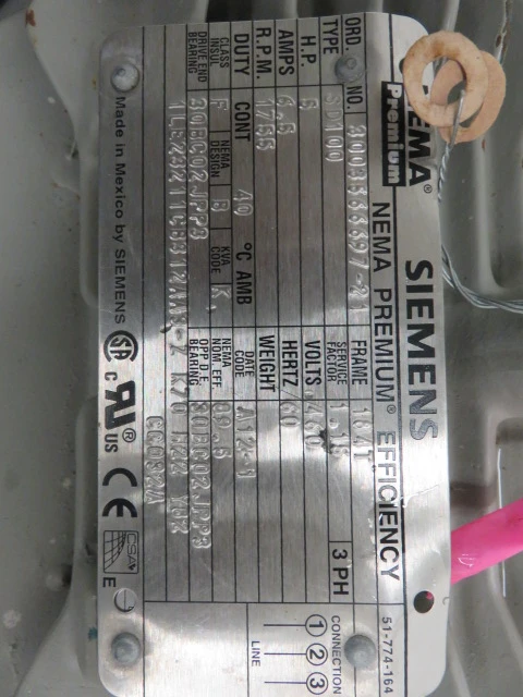 Ahlstrom / Sulzer pump model APT22-1A / Unused Spare Room