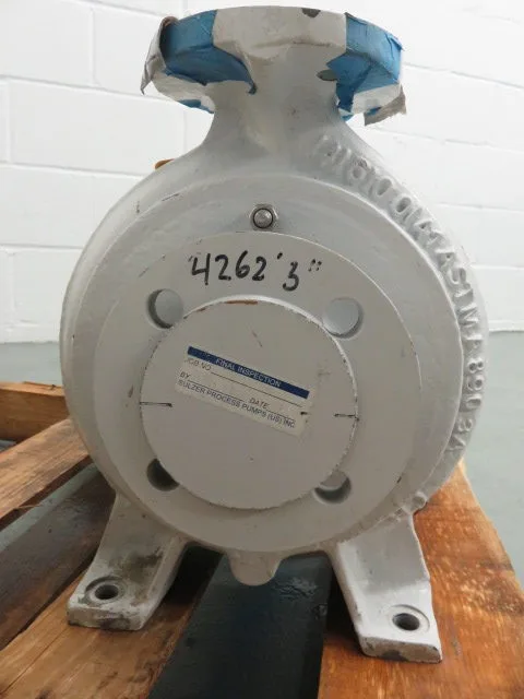 Ahlstrom / Sulzer pump model APT11-1A with motor / Unused Spare Room