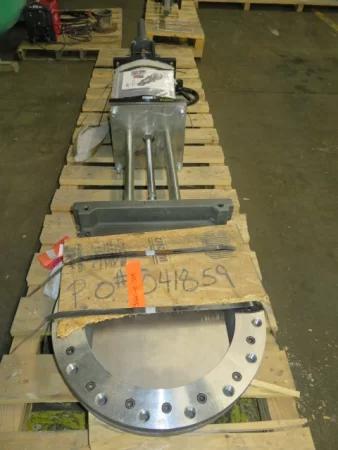 Wey model VS size 18″ High Performance Knife Gate Valve , Unused Spare Room