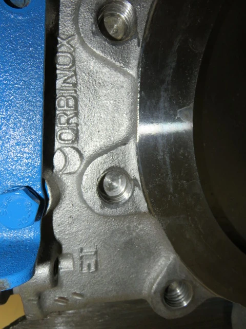 Orbinox 10″ Knife Gate Valve with Pneumatic Actuator