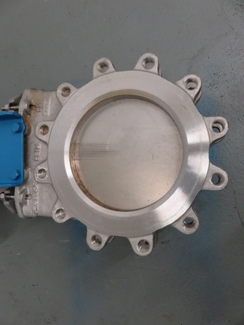 Orbinox 10″ Knife Gate Valve with Pneumatic Actuator