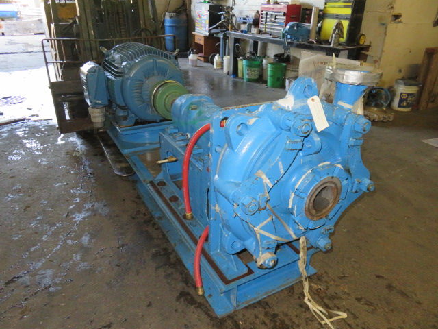 Goulds pump model 5500 Severe Duty Slurry pump size 3x4-17 material HC600 , Unused Spare Room
