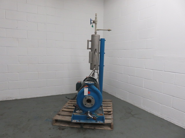 Goulds pump model 3196 MTi size 2×3-13 material Hastelloy C with base and motor , Unused Spare Room