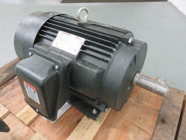 20 hp Toshiba 1770rpm 460v frame 256T , Unused Spare Store Room