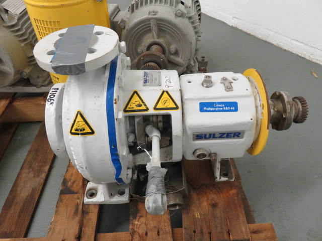 Ahlstrom / Sulzer pump model APT11-1A with motor / Unused Spare Room