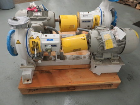 Ahlstrom / Sulzer pump model APT22-3 with base and motor / Unused Spare Room