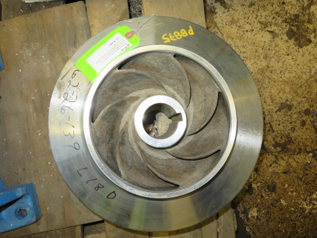 Impeller for Goulds pump model 3405 , pump size 8×10-14L ,  Impeller diameter 15″