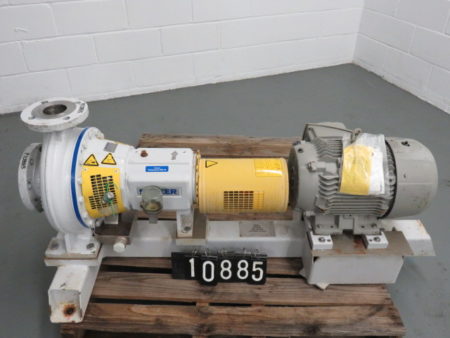 Ahlstrom / Sulzer pump model APT22-2B with base and motor / Unused Spare Room