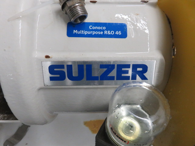 Sulzer Multistage Ring Section pump model MBN50-215/04 with base and motor , Unused Spare Room