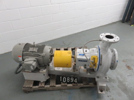 Ahlstrom / Sulzer pump model APT31-4C with base and motor / Unused Spare Room