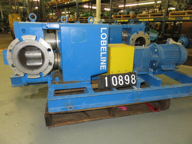 Lobeline Positive Displacement Pump model AR 110 Corrosive Services / Severe Abrasive Applications , Unused Spare Room