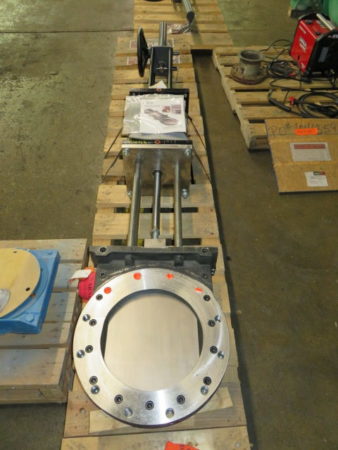 Wey model VS size 14″ High Performance Knife Gate Valve , Unused Spare Room