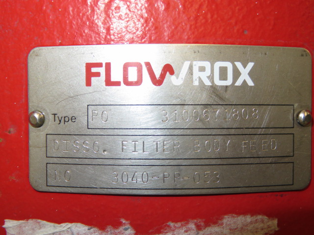 Flowrox PP25 GM10-6-0-W-TRJDK Hose pump , Unused Spare Room