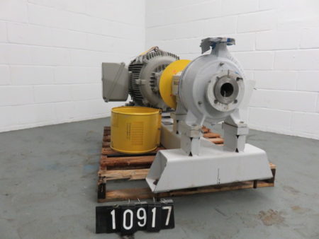 Ahlstrom / Sulzer pump model APT22-1B with base and motor / Unused Spare Room