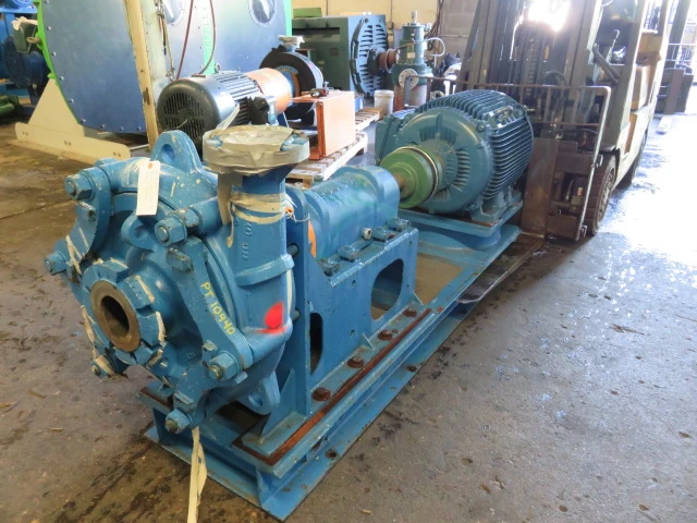 Goulds pump model 5500 Severe Duty Slurry pump size 3×4-17 material HC600 , Unused Spare Room