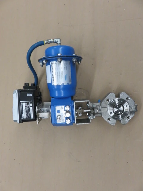 Jamesbury 2″-150 Butterfly Valve with Actuator and Positioner , Unused Spare Room