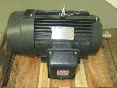 20 hp Toshiba 1770rpm 460v frame 256T , Unused Spare Store Room