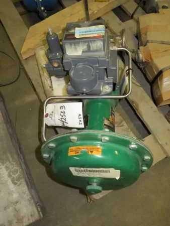Fisher 1″ type EZ Steam Valve with Actuator and Positioner , Unused Condition