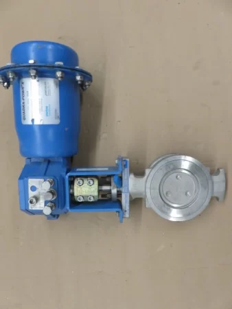 Jamesbury 4″-150 Wafer Sphere / Butterfly Valve with Pneumatic Actuator Unused