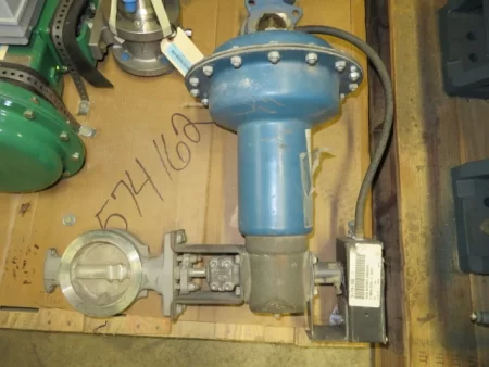 Jamesbury 4″-150 Butterfly Valve with Pneumatic Actuator