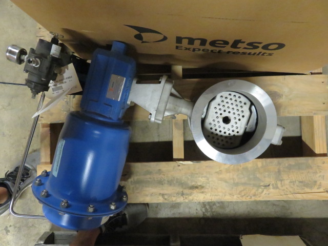 Neles Jamesbury 6″-300 V-Ball Valve with Pneumatic Actuator , Unused