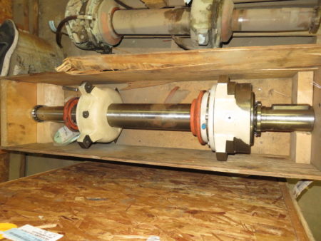 Shaft Assembly for Voith Bird 400 Pressure Screen, Unused Condition
