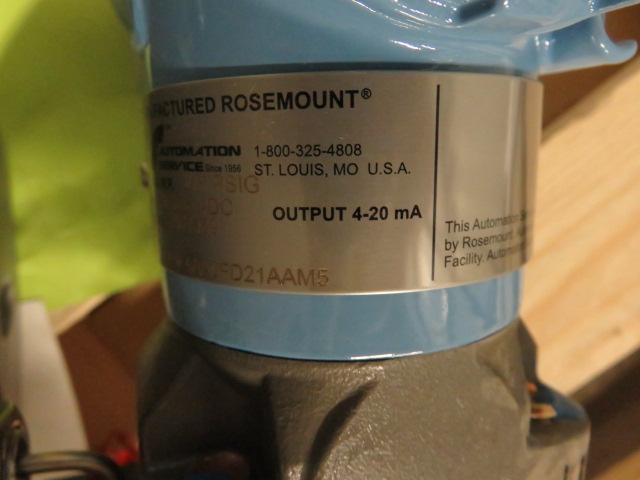 Rosemount 3051L4AAOFD21AAM5, Flange 3″-150  Remanufactured