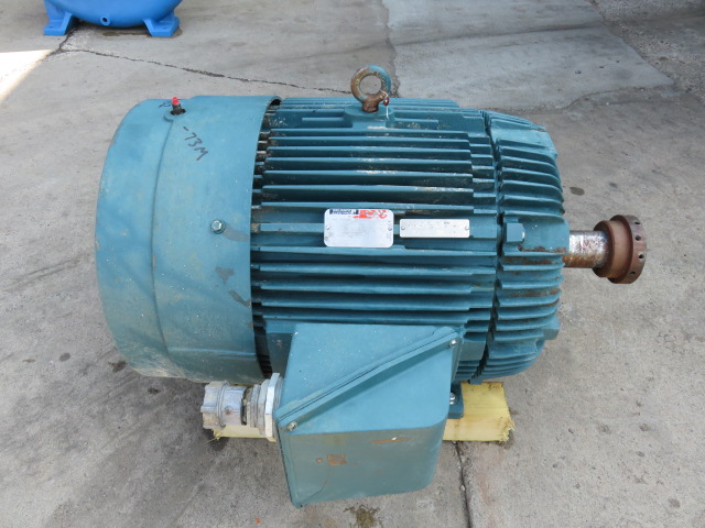 75 hp Reliance Electric XEX AC Motor, 1185 Rpm , 460v