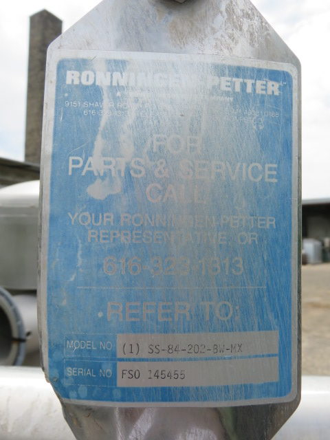 Ronningen-Petter Bank of 2 Low Density Cleaners model SS-84-202-BW-MX
