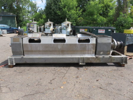 Thune-Eureka Dewatering Screw Press model SP-32L  316 Stainless