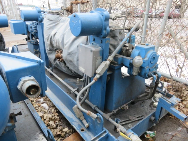 Sulzer Bingham multistage pump type MSE size 2x4x8.75 , 10/8 stages with base and motor