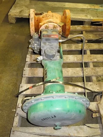 Fisher control valve type ED size 4″-600, material WCB/SS