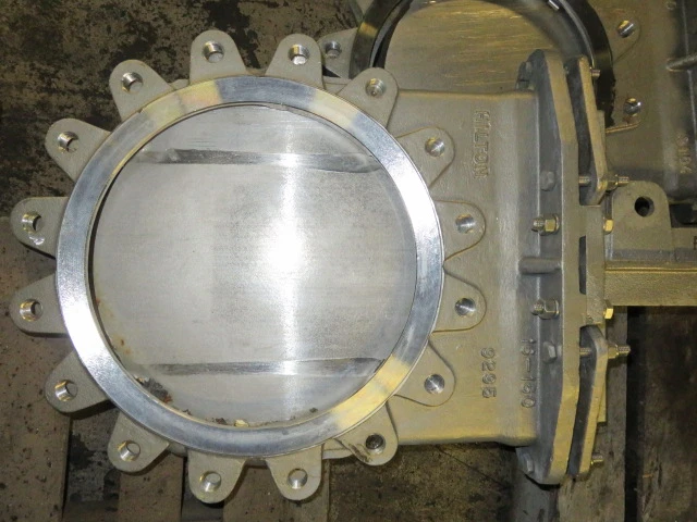 Hilton 16″-150 Knife Gate Valve Air Operated