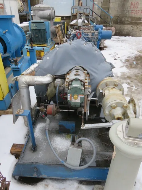 Sulzer Bingham multistage pump type MSE size 2x4x8.75 , 10/8 stages with Turbodyne Turbine