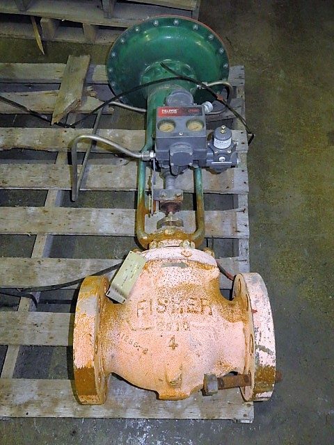 Fisher control valve type ED size 4\
