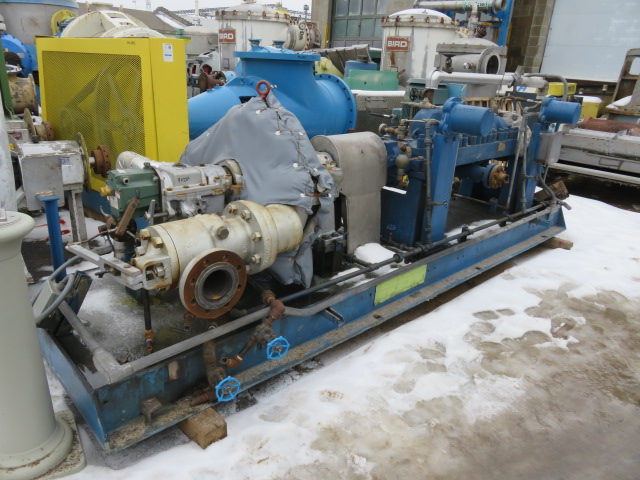 Sulzer Bingham multistage pump type MSE size 2x4x8.75 , 10/8 stages with Turbodyne Turbine