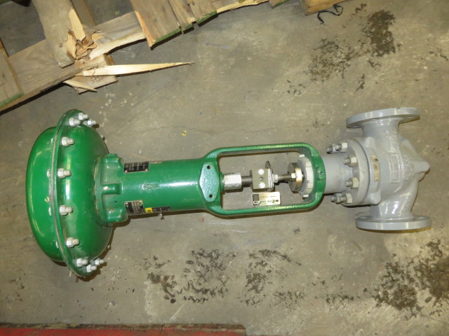 Fisher control valve type ED size 2″-150, material WCB/SS , Unused