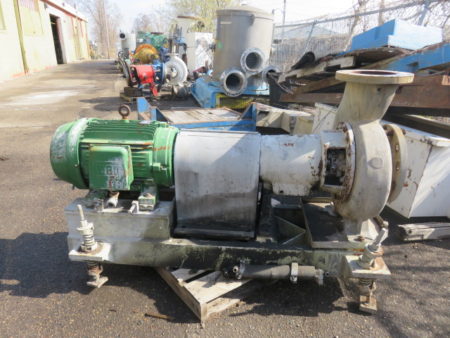 Goulds pump model 3196 XLT size 8×10-15 Material 316ss