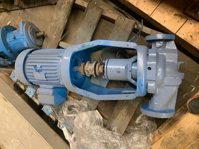 Goulds model 3996 In-Line Process Pump size 2x3-6 , material 316 Stainless