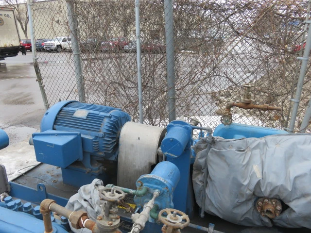 Sulzer Bingham multistage pump type MSE size 2x4x8.75 , 10/8 stages with base and motor