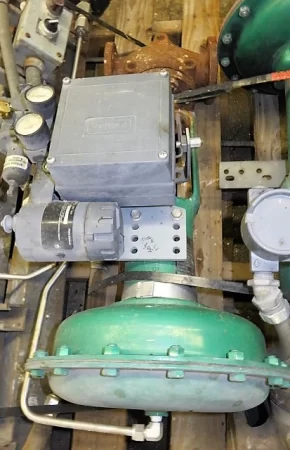 Fisher control valve type ED size 2″-150, material WCB/SS