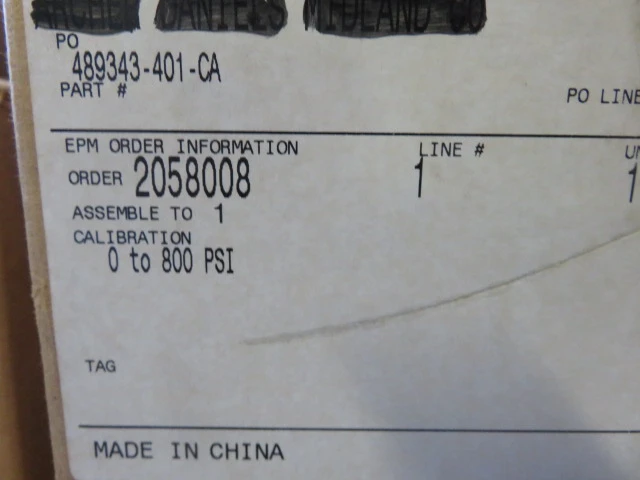 Rosemount 3051S2TG3A2A11A2AB4K5 , Cal. 0-800 psi , Unused