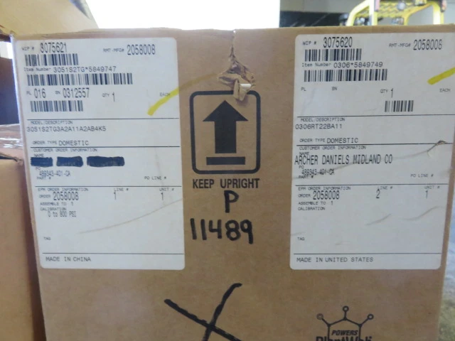 Rosemount 3051S2TG3A2A11A2AB4K5 , Cal. 0-800 psi , Unused