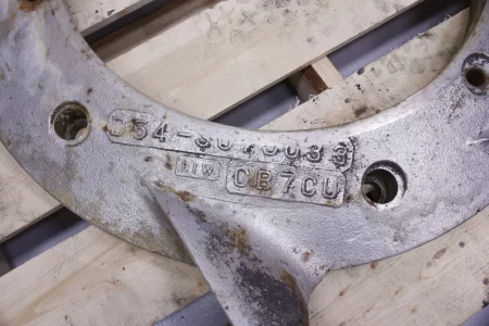 Beloit model 3396 Shark Pulper Rotor 6 vane 43″ Diameter