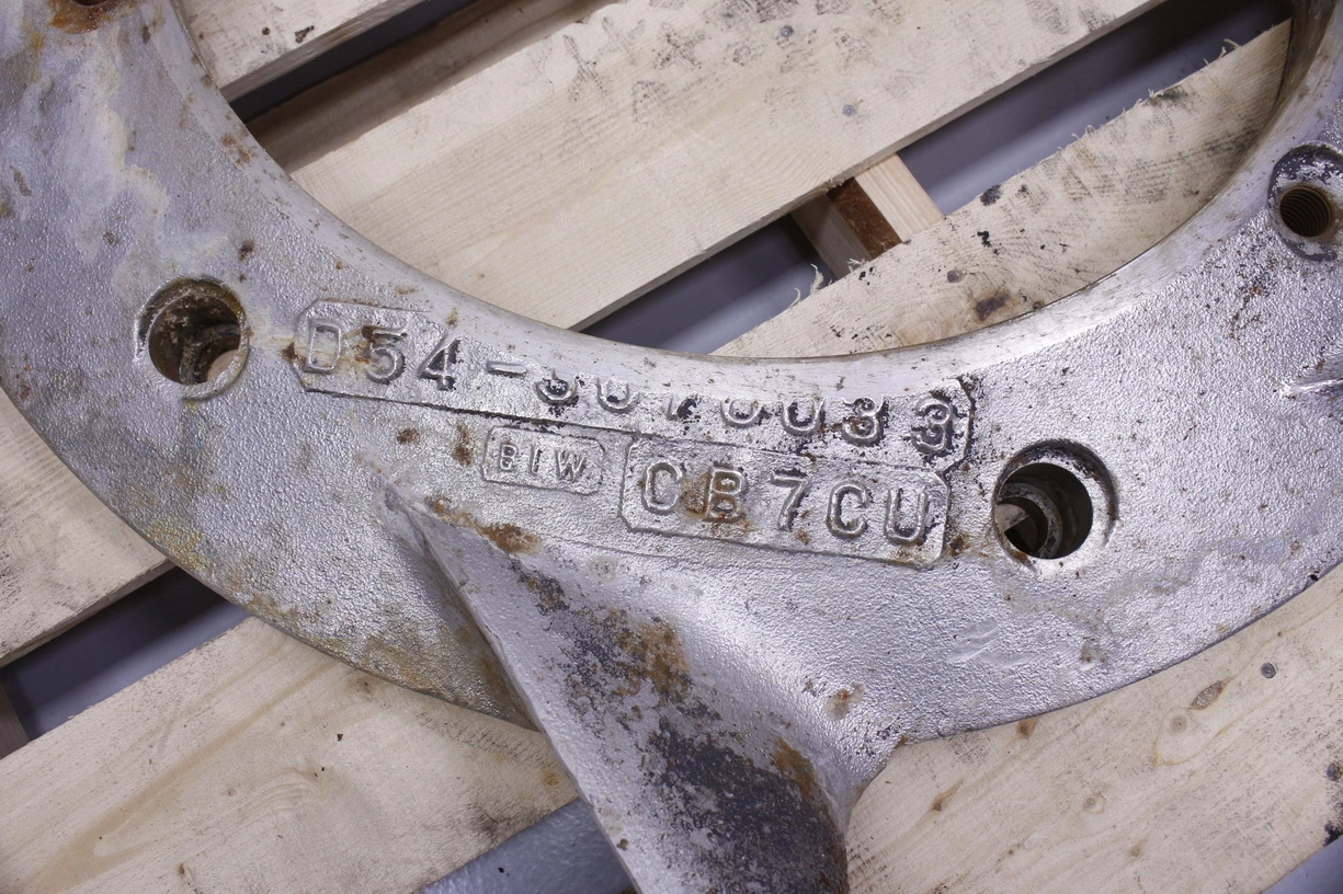 Beloit model 3396 Shark Pulper Rotor 6 vane 43″ Diameter