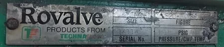 Rovalve 6″-150 Knife Gate Valve Air Operated