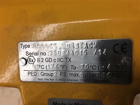 Fisher V-Ball Control Valve type V200 size 2″ Unused