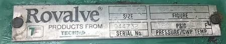 Rovalve 6″-150 Knife Gate Valve Air Operated