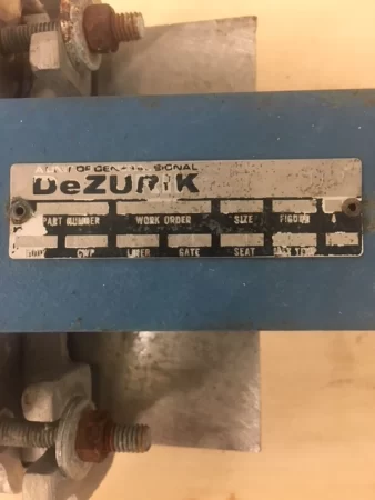 Dezurik 6″-150 Knife Gate Valve Hand Wheel Operated
