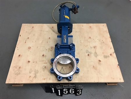 Dezurik 6″-150 Knife Gate Valve Air Operated